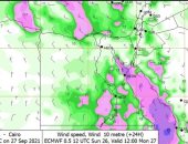 الأرصاد: صور الأقمار الصناعية تشير لأجواء لطيفة ليلا بكافة الأنحاء.. صور