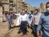 محافظ الجيزة يتفقد شوارع بولاق الدكرور لمتابعة إزالة التعديات والإشغالات