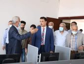 رئيس جامعة المنوفية يتابع استعدادات الذكاء الاصطناعى لاستقبال طلاب الفرقة الأولى