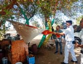 حملة مكبرة بكورنيش النيل لإزالة إشغالات ومصادرة مضبوطات بأسوان.. صور