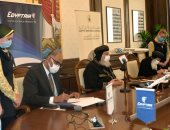 مصر للطيران توقع بروتوكول تعاون مع الكنيسة القبطية الأرثوذكسية