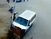 مصرع طفل دهسته سيارة على طريق "الإسماعيلية - السويس"