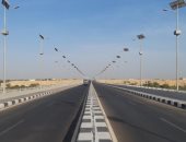 شاهد.. محور كلابشة يتزين فوق النيل بأسوان بعد الانتهاء من إنشائه (فيديو)