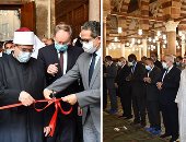 افتتاح المرحلة الأولى من مشروع ترميم مسجد الطنبغا بالدرب الأحمر بحضور 15 من سفراء دول العالم.. وزيرى: أحد أجمل مساجد القاهرة التاريخية.. وأسامة طلعت: استخدام أحدث الأساليب العلمية فى صيانة الآثار.. صور