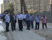 محافظة الجيزة ترصف طريق المريوطية بعد توسعته