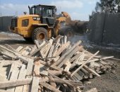 إزالة 12 حالة تعدى على الأراضى الزراعية وأملاك الدولة بالبحيرة