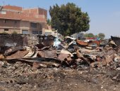 ندب الأدلة الجنائية لمعاينة حريق مخزن بلاستيك وكرتون شرق الإسكندرية