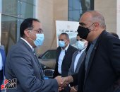 رئيس الوزراء يستقبل نظيره الأردنى بمقر الحكومة بالعاصمة الإدارية الجديدة.. صور