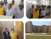 مسئولو "الإسكان" يتفقدون مشروعات مدينة المنيا الجديدة