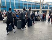 بعثة فريق نادى الزمالك لليد تصل مطار القاهرة استعدادا للسفر إلى السعودية 