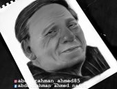 قارئ يشارك بعدد من الصور تبرز موهبته فى الرسم.. وصورة مميزة للفنان عادل إمام