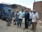 محافظ القليوبية يتابع أعمال توسعة الدائرى وانتظام منظومة النظافة.. صور