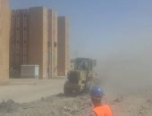 حياة كريمة بقنا .. تسليم موقع مجمع الخدمات الزراعية بحجازة