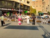 تحويلات مرورية مؤقتة بشارع خاتم المرسلين فى الجيزة