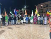 ختام ملتقى "مصر فى عيون الوافدين" على نغمات السمسمية بالمدينة الشبابية ببورسعيد 