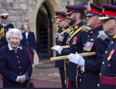 ملكة بريطانيا تزور الفوج الملكى للمدفعية الكندية