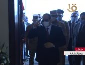 الرئيس السيسى يصل مقر انعقاد الندوة التثقيفية للقوات المسلحة