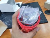 جمارك البريد بمطار القاهرة  تضبط محاولة تهريب بذور الماريجوانا المخدرة 