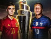 موعد مباراة إسبانيا ضد فرنسا فى نهائي دوري الأمم الأوروبية والقنوات الناقلة