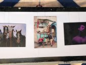 طلاب يحولون أسوار جامعة المنصورة إلى لوحة فنية مع بدء العام الدراسى..لايف