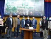 رئيس جامعة الإسكندرية يشهد حفل التخرج السنوى لخريجى برنامج رابطة شباب الصفوة الأفارقة