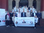 رئيس جامعة الإسكندرية يطلق قافلة طبية للمسح السمعى اللغوى بالتعاون مع التضامن 