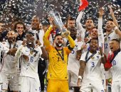 مراسم تتويج نجوم منتخب فرنسا بلقب دوري الأمم الأوروبية.. فيديو وصور