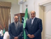 قنصل السعودية يستقبل رئيس غرفة الملاحة لبحث العلاقات المشتركة