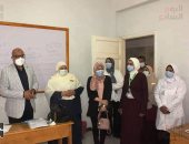 ملائكة الرحمة.. بث مباشر من داخل أول مدرسة تمريض للبنين فى بنى سويف