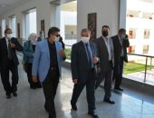 رئيس جامعة دمياط يستقبل أعضاء اللجنة التخطيطية العليا بقطاع علوم الحاسب
