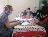 توقيع الكشف الطبى على 1089 حالة فى قافلة جامعة طنطا الطبية بزفتى