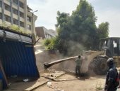 إزالة 25 كشكا بحديقة السلام ورفع 600 حالة إشغال بمدينة أسوان