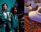 أحذية رياضية مستوحاة من مسلسل "لعبة الحبار" فى الهالوين لمجانين الـGAMES