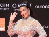 سمية الخشاب لأول مرة على السجادة الحمراء لمهرجان الجونة