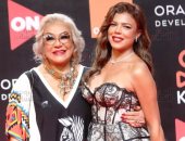 ناهد السباعى ومايان السيد وتارا عماد على السجادة الحمراء لمهرجان الجونة