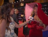 افتتاح مهرجان الجونة.. شاهد مايا دياب تتحدث عن فستانها غير التقليدى ورسالة للبنان