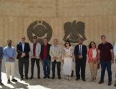 وفد من تنسيقية شباب الأحزاب والسياسيين يزور محافظة أسوان