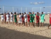 منتخب الشاطئية يهزم موزمبيق 2-1 ويواجه السنغال في نهائي بطولة كوسافا الدولية 