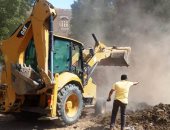 إزالة تعديات على أراضى أملاك الدولة فى العياط بالجيزة