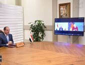 الرئيس السيسي يتلقى اتصالا هاتفيا من ميركل لبحث مستجدات الأزمة الليبية وسد النهضة.. ويؤكد على ضرورة التوصل إلى اتفاق قانونى وملزم حول ملء وتشغيل السد.. المستشارة الألمانية تعرب عن تقديرها لمسيرة التعاون مع مصر