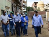 ‏محافظ الغربية يتفقد مشروعات "حياة كريمة " بـ12 قرية فى زفتى 