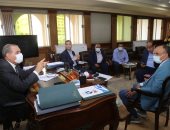 محافظ كفر الشيخ يبحث خطة رصف الطرق بالمحافظة ونسب التنفيذ