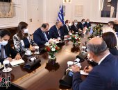 الرئيس السيسي يشهد فى أثينا توقيع اتفاقيتين للربط الكهربائى مع قبرص واليونان