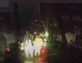 لقطات تظهر غرق شوارع مدينة هندية بمياه الفيضانات.. فيديو