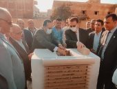 محافظ شمال سيناء يفتتح ميدان المهندسين ومعرض الفن التشكيلى