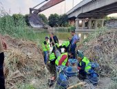 "مياه القناة" تنتهى من أعمال إحلال وتجديد ماسورة أسفل ترعة الإسماعيلية.. صور