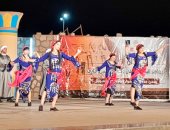 فرق الفنون الشعبية تحيى ليالى مهرجان أسوان لتعامد الشمس بأبوسمبل.. فيديو وصور