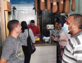 ضبط 1179 حالة إشغال وغلق 105 محلات ومقاهى مخالفة بالإسكندرية.. صور