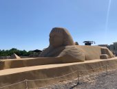 النحت الرملى يبهر العالم.. متحف الرمل بالغردقة منارة سياحية على أرض مصرية