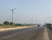 أجواء خريفية ببنى سويف.. حالة الطقس على طريق مصر - أسوان الزراعى.. لايف